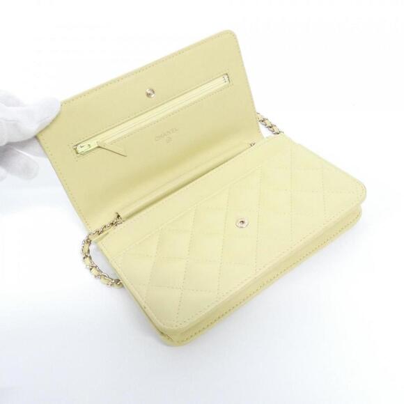CHANEL Authentic Yellow Wallet - Picture 7 of 8
